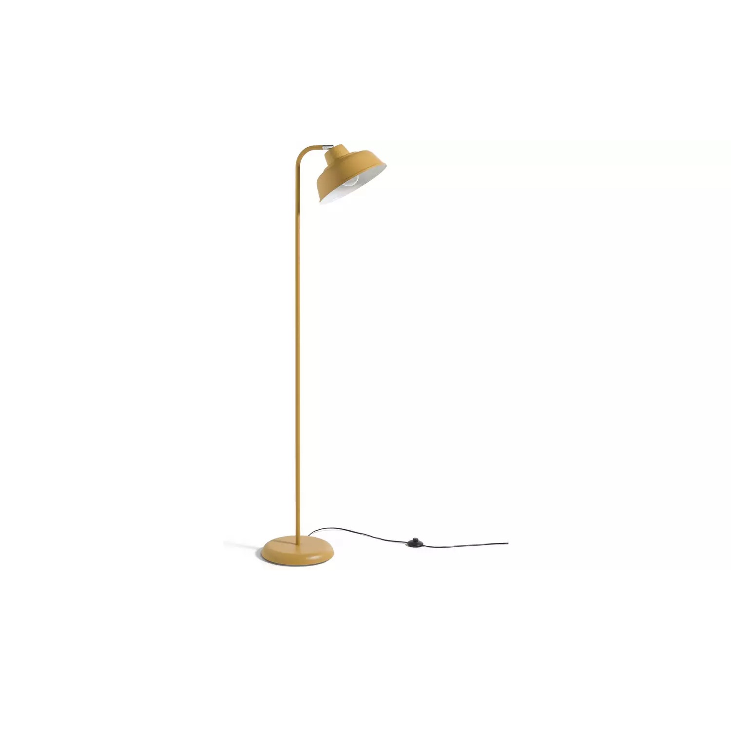 Habitat Benson Floor Lamp - Mustard