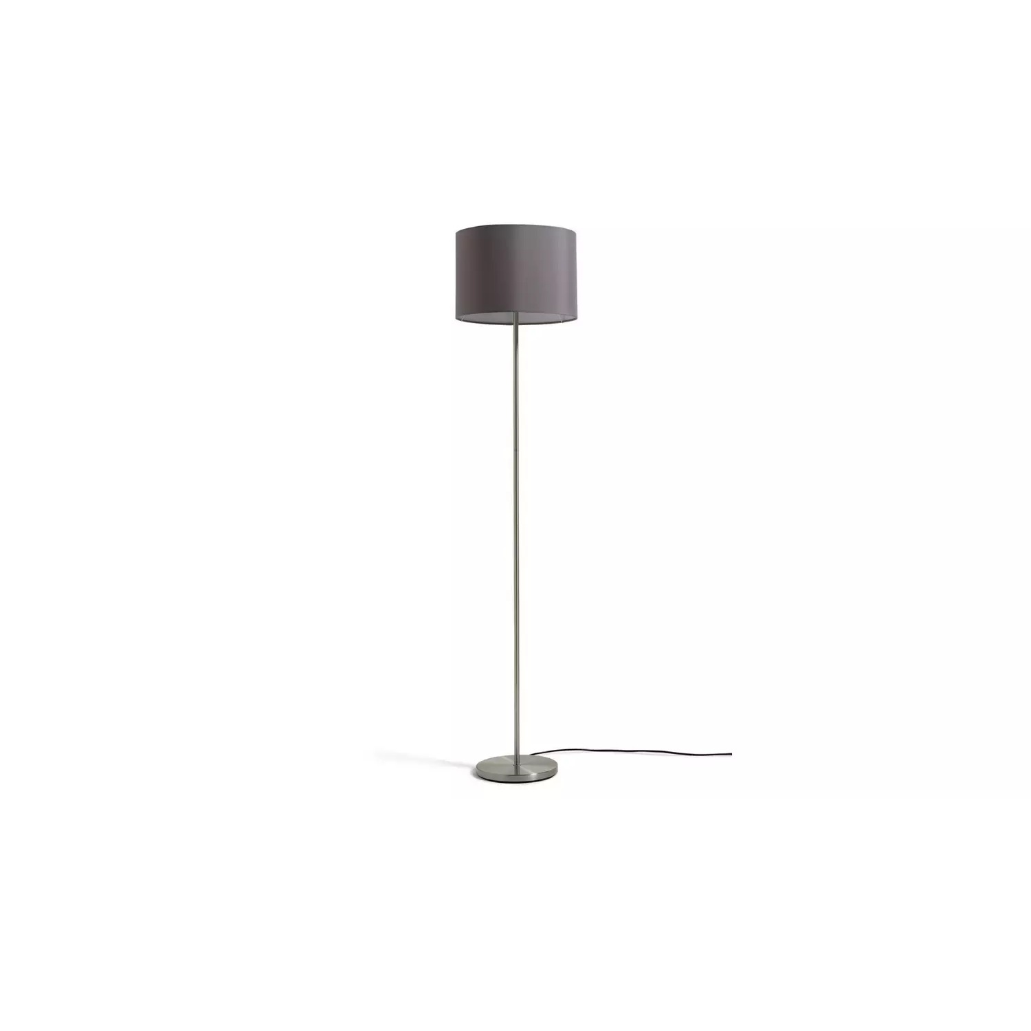 Argos Home Satin Stick Floor Lamp - Flint Grey