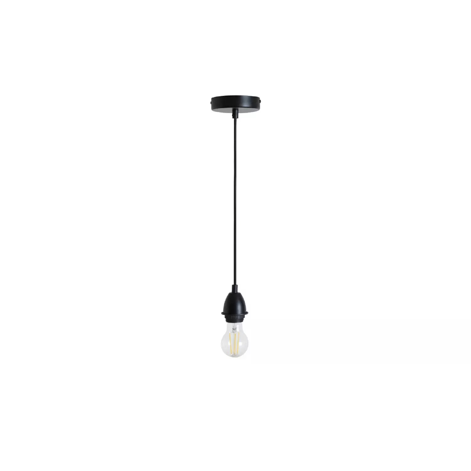 Habitat Pendel Electric Light Fitting Black 1.2M
